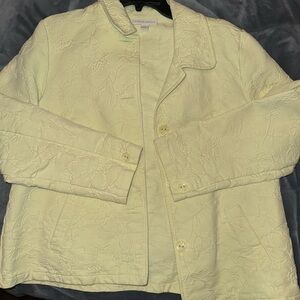 Appleseed's Cream Textured Blazer